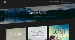Desktop Screenshot of cecilesune.com